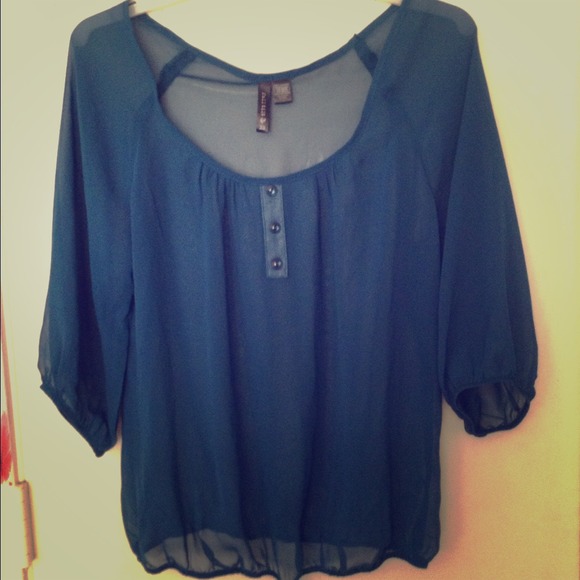 Full Tilt double off-shoulder top
