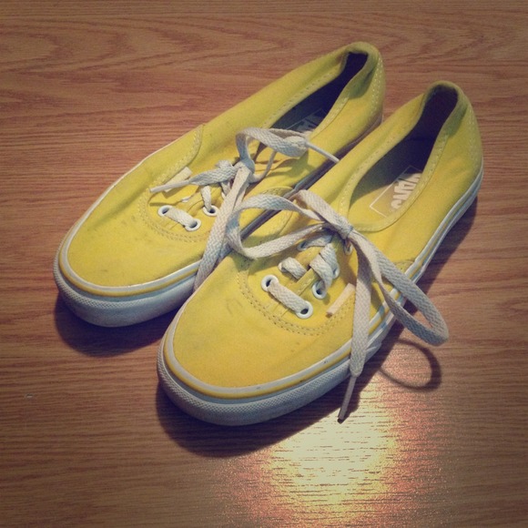 Yellow vans