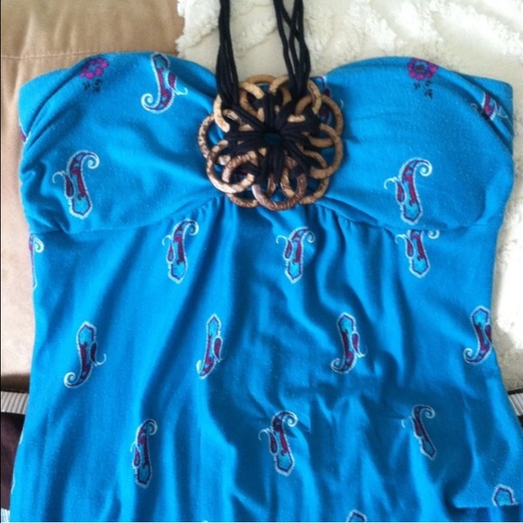 Teal Maxi dress
