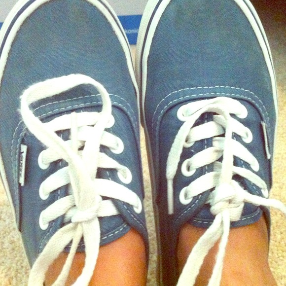 Blue Vans tennis shoes :) - reserved
