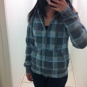 ✨SOLD✨ Plaid Matix hoodie