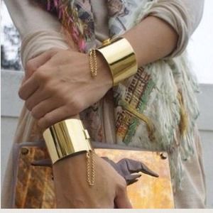 Gold plated bracelet