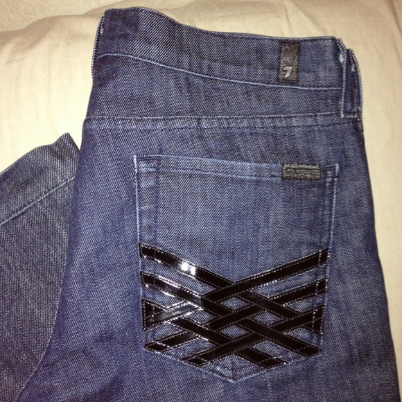 Just Reduced! 7 For All Mankind Trouser leg jeans