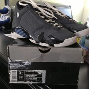Retro Jordan's 14's cool grey