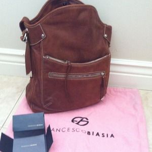 FrancescoBIASA soft leather hobo