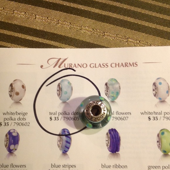 Bundle for Suzzane9800 Pandora Teal Polka Dots Ch - Picture 4 of 4