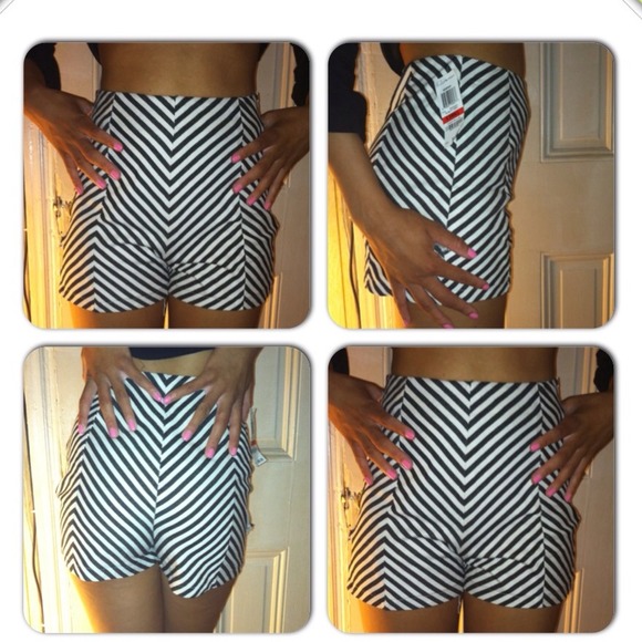 High waist Cotton Shorts - Picture 1 of 1