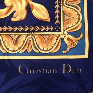 Christian Dior 100% imported silk scarf