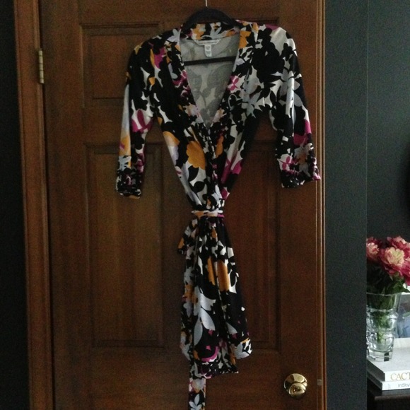 Diane Von Furstenberg silk wrap dress
