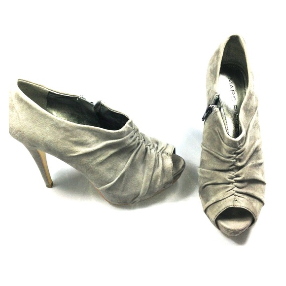 Marc Fisher grey heels.