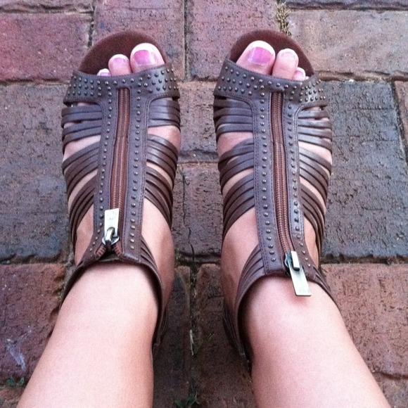 Sold Used brown gladiators