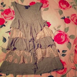 Lace tank top