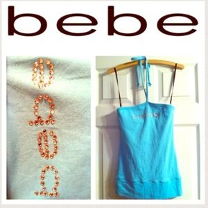 💗NWOT Baby blue BEBE Top
