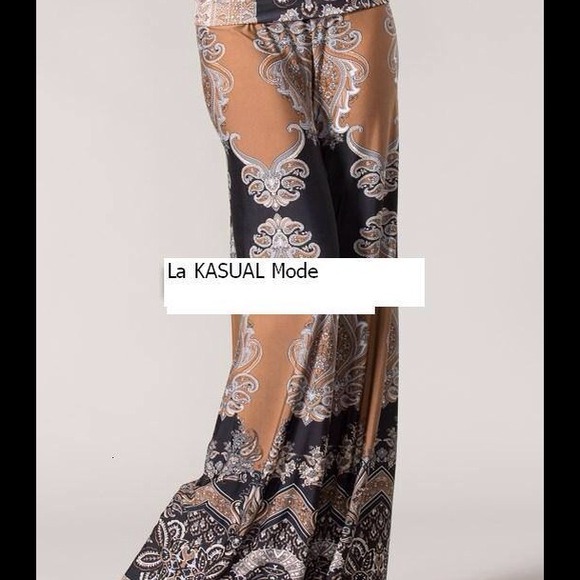Ladies flared Wide leg pants. SOLD OUT