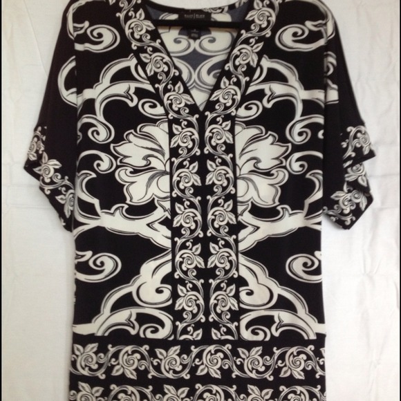 Matte Jersey Dolman Sleeve V-neck Top