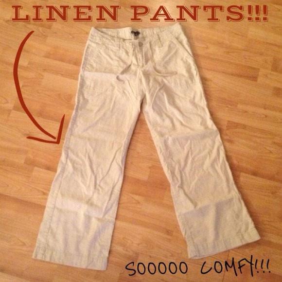 GAP Pants - 🌸NWOT GAP LINEN DRAWSTRING PANTS!!!!🌸