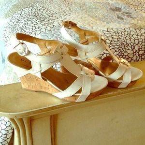 Beautiful White wedges