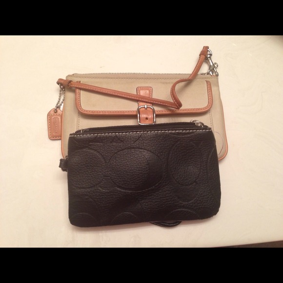 SOLD.       🔆Two Coach Wristlets🔆