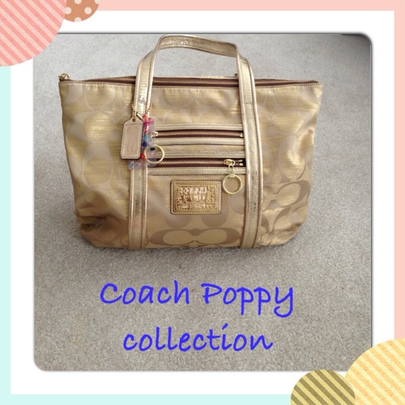 🎀Reduced final🎀Coach Poppy collection tote