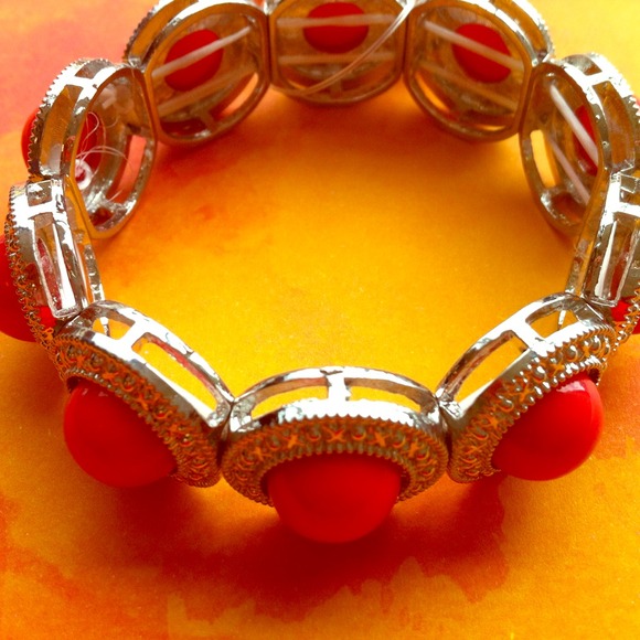 Bracelet pink beads - Picture 1 of 2