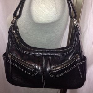 Tod's black shoulder bag