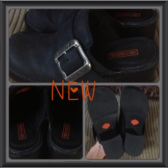 Mint Condtion:Blk  Harley Davidson Boots