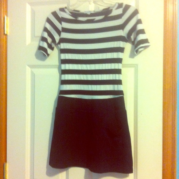 Black and White Dress