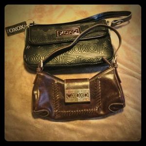 2 XOXO purses