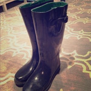 Navy Rainboots