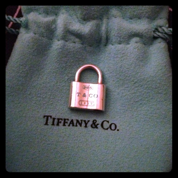 Tiffany 1837 lock charm