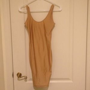 American Apparel nylon scoop dress