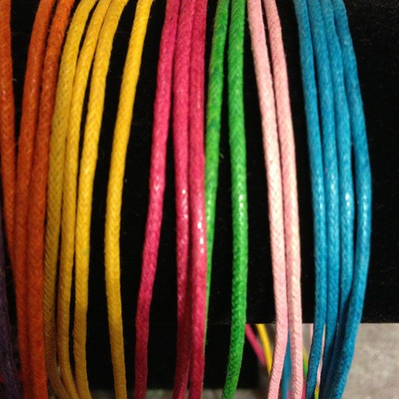 3 for $8/Colored Rope Necklaces - Picture 4 of 4