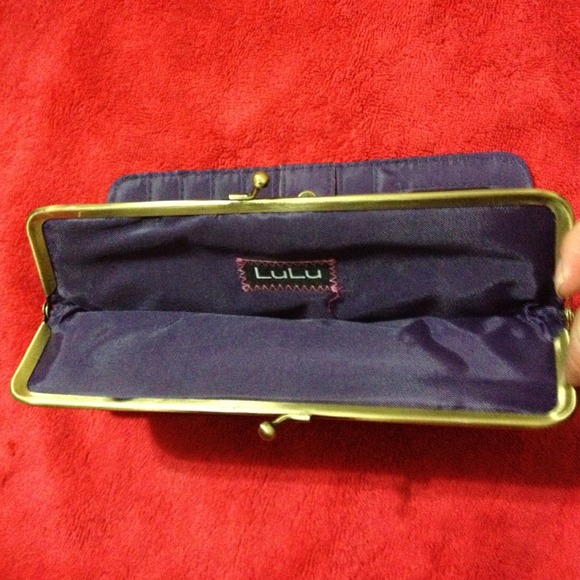 ❌SOLD❌Cute eggplant clutch/wallet! - Picture 3 of 3