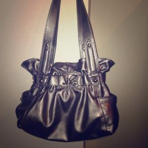Silver Kathy Van Zeeland handbag