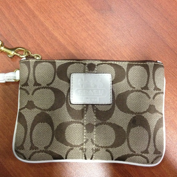 Authentic Coach Wristlet