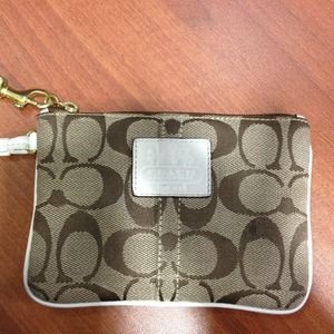 Authentic Coach Wristlet