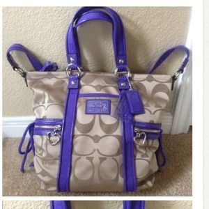 💝Coach purple bag