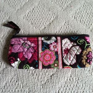Vera Bradley pencil pouch/cosmetic bag