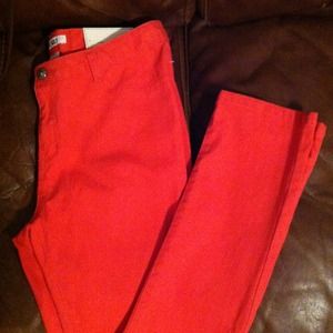 ⛔Traded⛔NWT Coral color skinny jeans