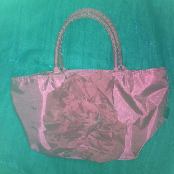 Hot Pink Murval Paris Flower Purse - Picture 2 of 4