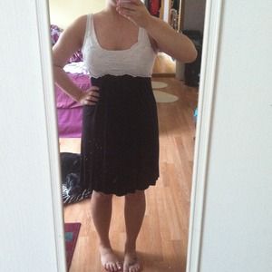 Black and White Summer Dress