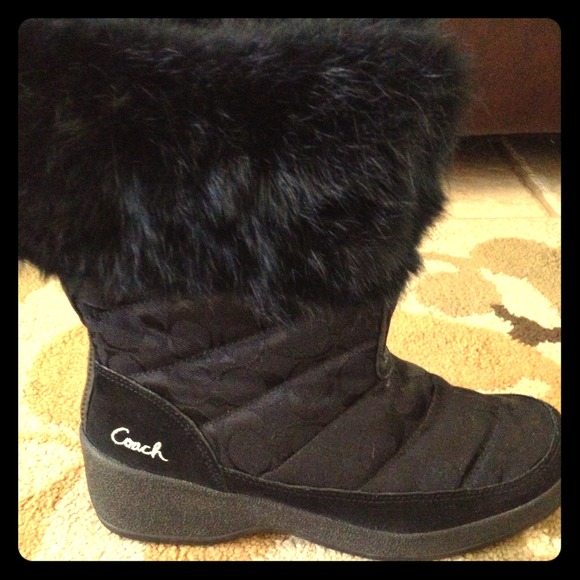 Coach Snow Boots! New!