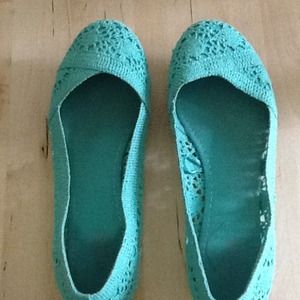 ❌Sold❌Crochet ballet flats