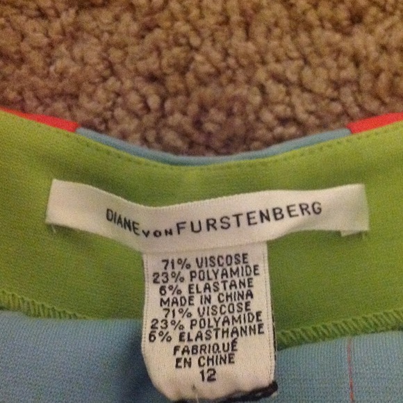 HP 7.12 ππDIANE Von FURSTENBERG Dress - Picture 3 of 4