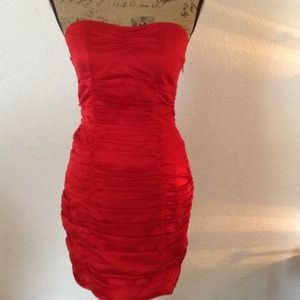 Elegant red dress from Express