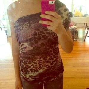 Forever 21 one shoulder top