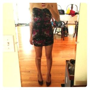 Strapless Love Culture minidress