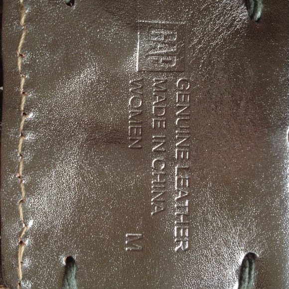 Gap leather braided belt main image 4