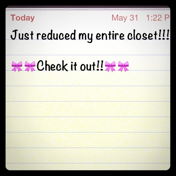 Just reduced my entire closet!!