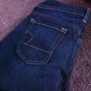 American eagle dark jeans